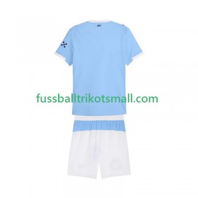 Fußballtrikots Manchester City Kinder 2025-2026 Kurzarm Heimtrikotsatz kaufen